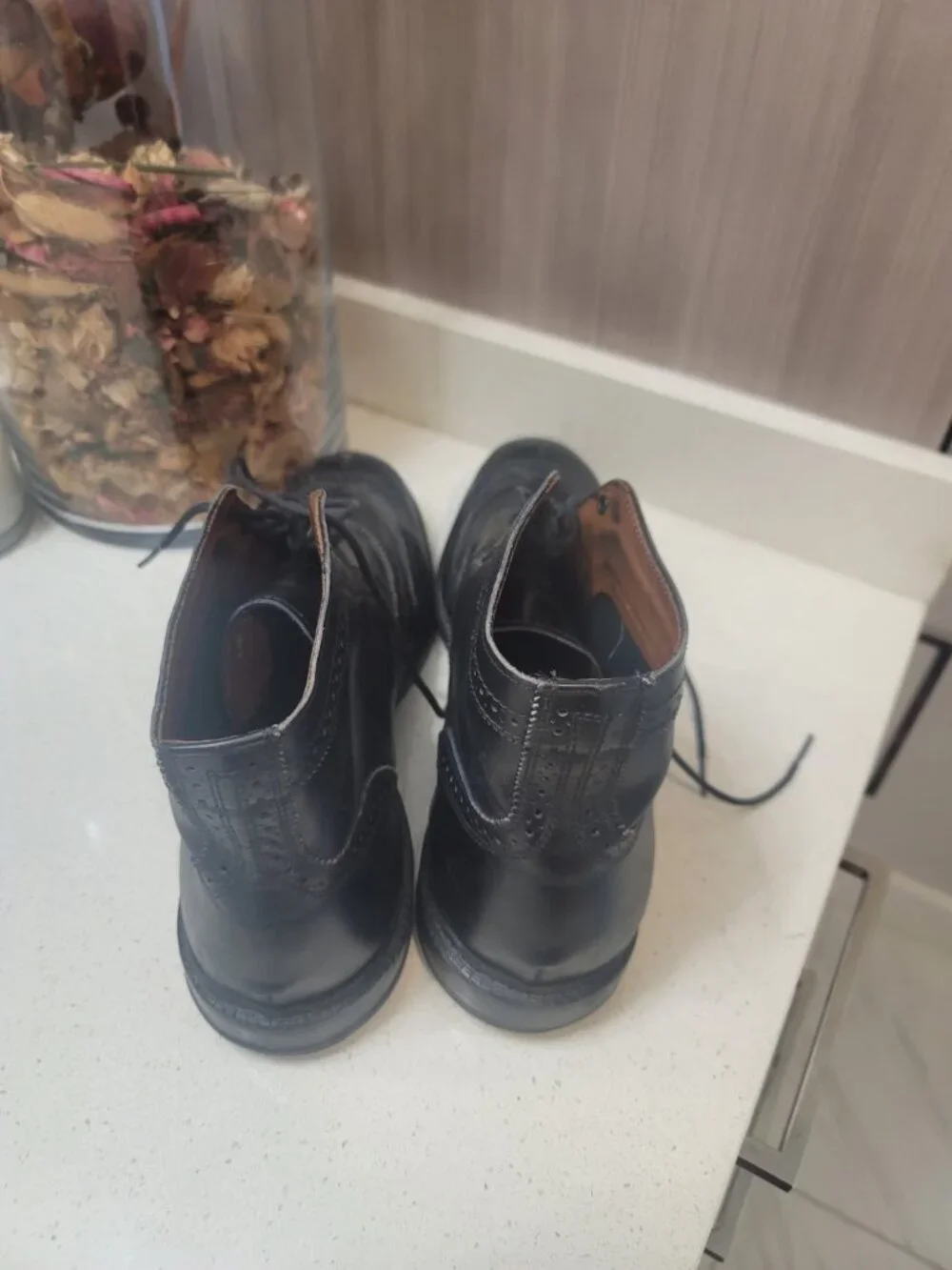 Allen Edmonds Mens Sz 11.5 3E McAdam Leather Dress Shoes Oxford Formal USA Black